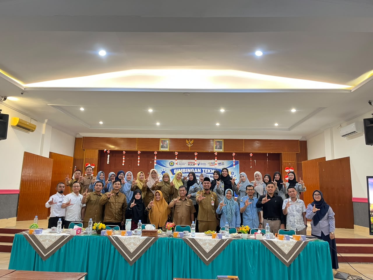 BIMTEK LITNUM DI SMK SWASTA 16 FARMASI KOTA BENGKULU